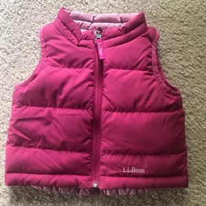 Girls 12-18 Mon L.L. Bean Down Vest